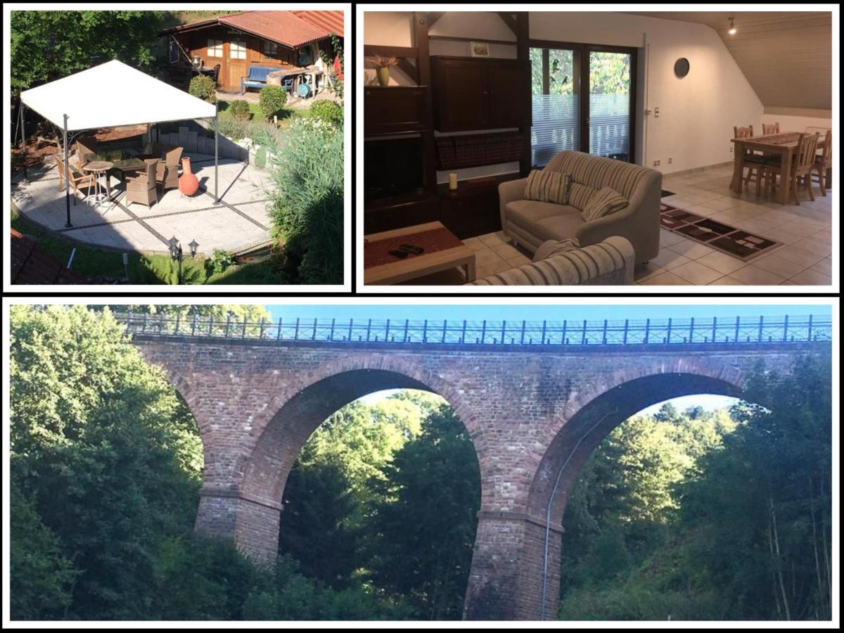 Ferienwohnung Am Viadukt Wald Michelbach Bagian luar foto